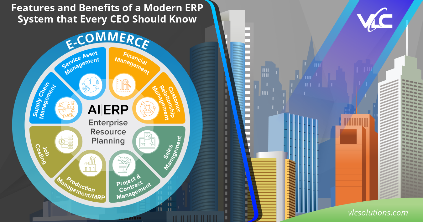 CEO's must know modern ERP features and benefits.