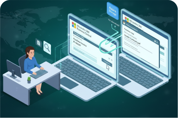 PDF viewer in Business Central with audit trail