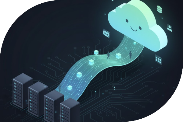 Cloud adoption illustration