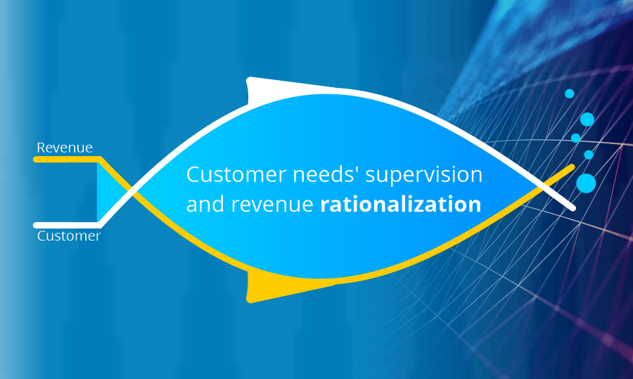 Customer needs' supervision and revenue rationalization