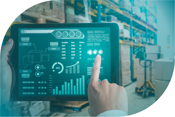 Real-time warehouse inventory visibility dashboard