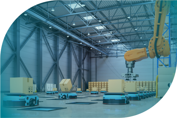 Warehouse team using mobile devices for faster operations